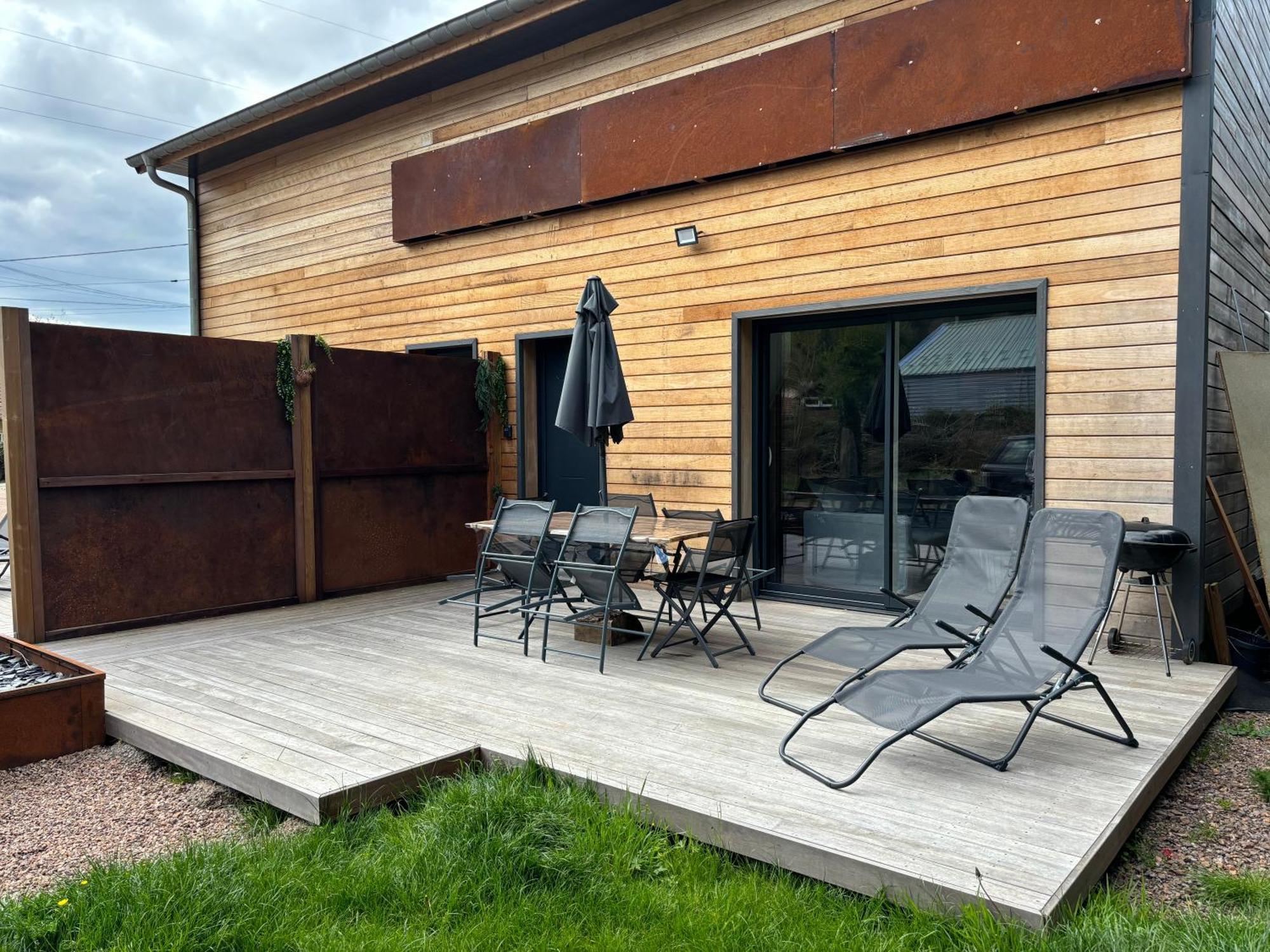 Duplex Le Corten, Terrasse Et Jardin Gérardmer Екстериор снимка